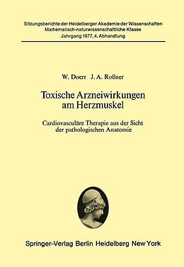 E-Book (pdf) Toxische Arzneiwirkungen am Herzmuskel von W. Doerr, J. A. Rossner