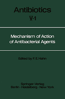 Couverture cartonnée Mechanism of Action of Antibacterial Agents de 