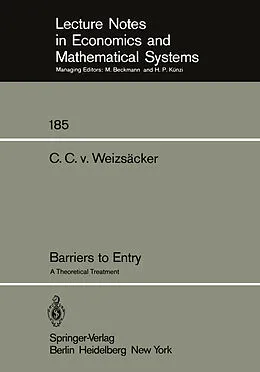 E-Book (pdf) Barriers to Entry von C. C. V. Weizsäcker