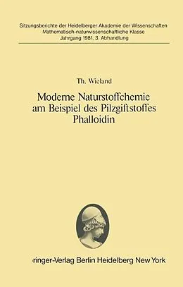 E-Book (pdf) Moderne Naturstoffchemie am Beispiel des Pilzgiftstoffes Phalloidin von Theodor Wieland