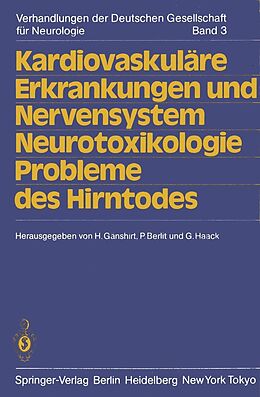 E-Book (pdf) Kardiovaskuläre Erkrankungen und Nervensystem Neurotoxikologie Probleme des Hirntodes von 