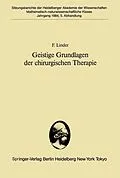E-Book (pdf) Geistige Grundlagen der chirurgischen Therapie von F. Linder