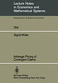 E-Book (pdf) Arbitrage Pricing of Contingent Claims von Sigrid Müller