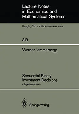 E-Book (pdf) Sequential Binary Investment Decisions von Werner Jammernegg