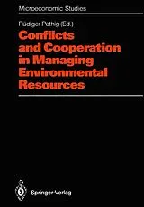 Kartonierter Einband Conflicts and Cooperation in Managing Environmental Resources von