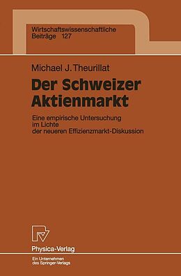 E-Book (pdf) Der Schweizer Aktienmarkt von Michael J. Theurillat