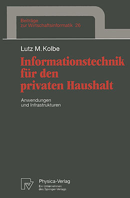 E-Book (pdf) Informationstechnik für den privaten Haushalt von Lutz M. Kolbe