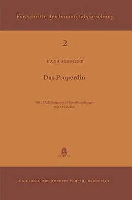 E-Book (pdf) Das Properdin von H. Schmidt