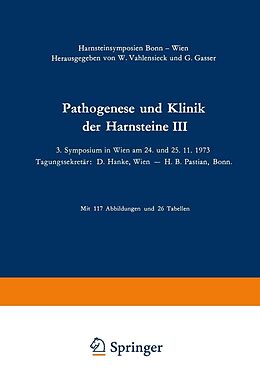 E-Book (pdf) Pathogenese und Klinik der Harnsteine III von 