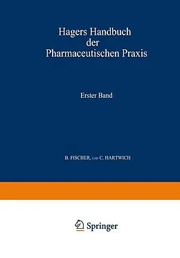 E-Book (pdf) Hagers Handbuch der Pharmaceutischen Praxis von C. Arnold, G. Christ, K. Dietrich