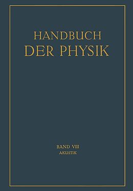 E-Book (pdf) Akustik von H. Backhaus, J. Friese, E.M.v. Hornbostel