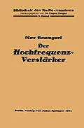 E-Book (pdf) Der Hochfrequenz -Verstärker von Max Baumgart