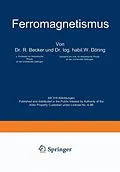E-Book (pdf) Ferromagnetismus von R. Becker, W. Döring