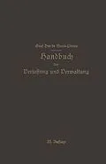 E-Book (pdf) Handbuch der Verfassung und Verwaltung in Preußen und dem Deutschen Reiche von Hue de Grais