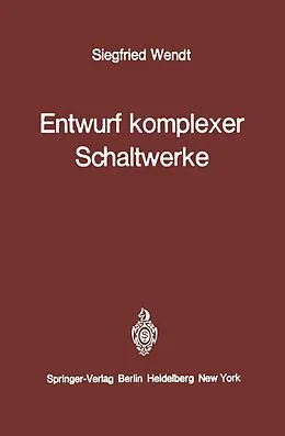 E-Book (pdf) Entwurf komplexer Schaltwerke von S. Wendt