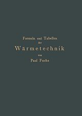E-Book (pdf) Formeln und Tabellen der Wärmetechnik von Paul Fuchs