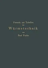 E-Book (pdf) Formeln und Tabellen der Wärmetechnik von Paul Fuchs