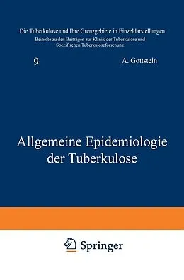 E-Book (pdf) Allgemeine Epidemiologie der Tuberkulose von A. Gottstein