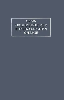 E-Book (pdf) Grundzüge der Physikalischen Chemie in ihrer Beziehung zur Biologie von S.G. Hedin
