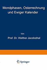 E-Book (pdf) Mondphasen, Osterrechnung und Ewiger Kalender von Walther Jacobsthal