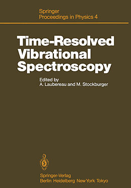 Kartonierter Einband Time-Resolved Vibrational Spectroscopy von 