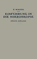 E-Book (pdf) Einführung in die Mikroskopie von P. Mayer
