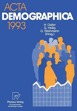 E-Book (pdf) Acta Demographica 1993 von Heinz Galler, Gerhard Heilig, Gunter Steinmann