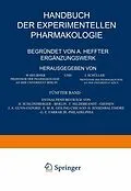 E-Book (pdf) Handbuch der Experimentellen Pharmakologie  Ergänzungswerk von H. Schlossberger, F. Hildebrandt, J. A. Gunn