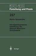 E-Book (pdf) Händigkeitsgerechte Gestaltung der Mensch-Maschine-Schnittstelle von Martin Schmauder