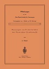 E-Book (pdf) Messung von Primärteilchen der Kosmischen Strahlung von E. Waibel