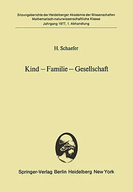 E-Book (pdf) Kind  Familie  Gesellschaft von H. Schaefer