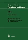 E-Book (pdf) Regelmechanismen für die Formsicherung im Automobilbau von Franz Eberle