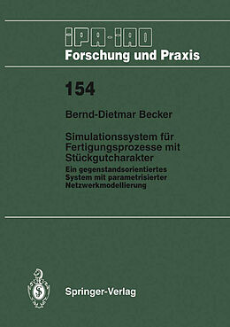 E-Book (pdf) Simulationssystem für Fertigungsprozesse mit Stückgutcharakter von Bernd-Dietmar Becker