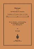 E-Book (pdf) Über die Absorptions- und Emissionsstrahlung der Atmosphärischen Ozonschicht bei der Wellenlänge 9,6  von H. Specht