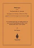 E-Book (pdf) Die Amplitudenregistrierungen des Satelliten Explorer 22, unter besonderer Berücksichtigung der Effekte, die bei Elevationswinkeln kleiner als 45° auftreten von G. Hartmann