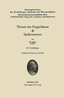 E-Book (pdf) Theorie des Doppellinsen--Spektrometers von W. Bothe