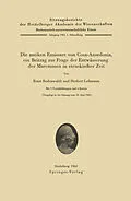 E-Book (pdf) Die antiken Emissare von Cosa-Ansedonia, ein Beitrag zur Frage der Entwässerung der Maremmen in etruskischer Zeit von Ernst Rodenwaldt, Herbert Lehmann