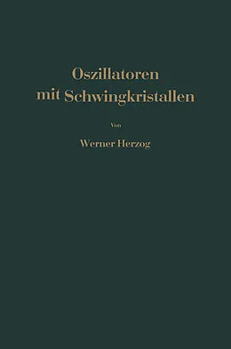 E-Book (pdf) Oszillatoren mit Schwingkristallen von W. Herzog