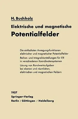 E-Book (pdf) Elektrische und magnetische Potentialfelder von Herbert Buchholz