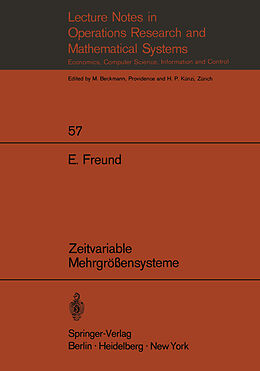 E-Book (pdf) Zeitvariable Mehrgrößensysteme von E. Freund