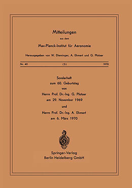 E-Book (pdf) Sonderheft zum 60. Geburtstag von W. Dieminger, A. Ehmert, G. Pfotzer