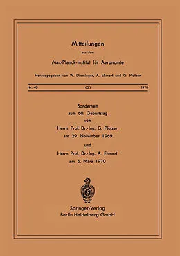 E-Book (pdf) Sonderheft zum 60. Geburtstag von W. Dieminger, A. Ehmert, G. Pfotzer