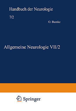 E-Book (pdf) Allgemeine Neurologie VII/2 von Ludwig Guttmann, E. Neisser, E. Forster