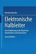 E-Book (pdf) Elektronische Halbleiter von Eberhard Spenke