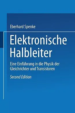 E-Book (pdf) Elektronische Halbleiter von Eberhard Spenke