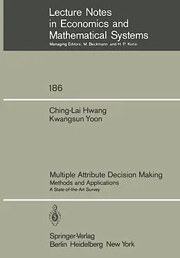 E-Book (pdf) Multiple Attribute Decision Making von Ching-Lai Hwang, Kwangsun Yoon