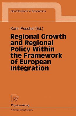 eBook (pdf) Regional Growth and Regional Policy Within the Framework of European Integration de 