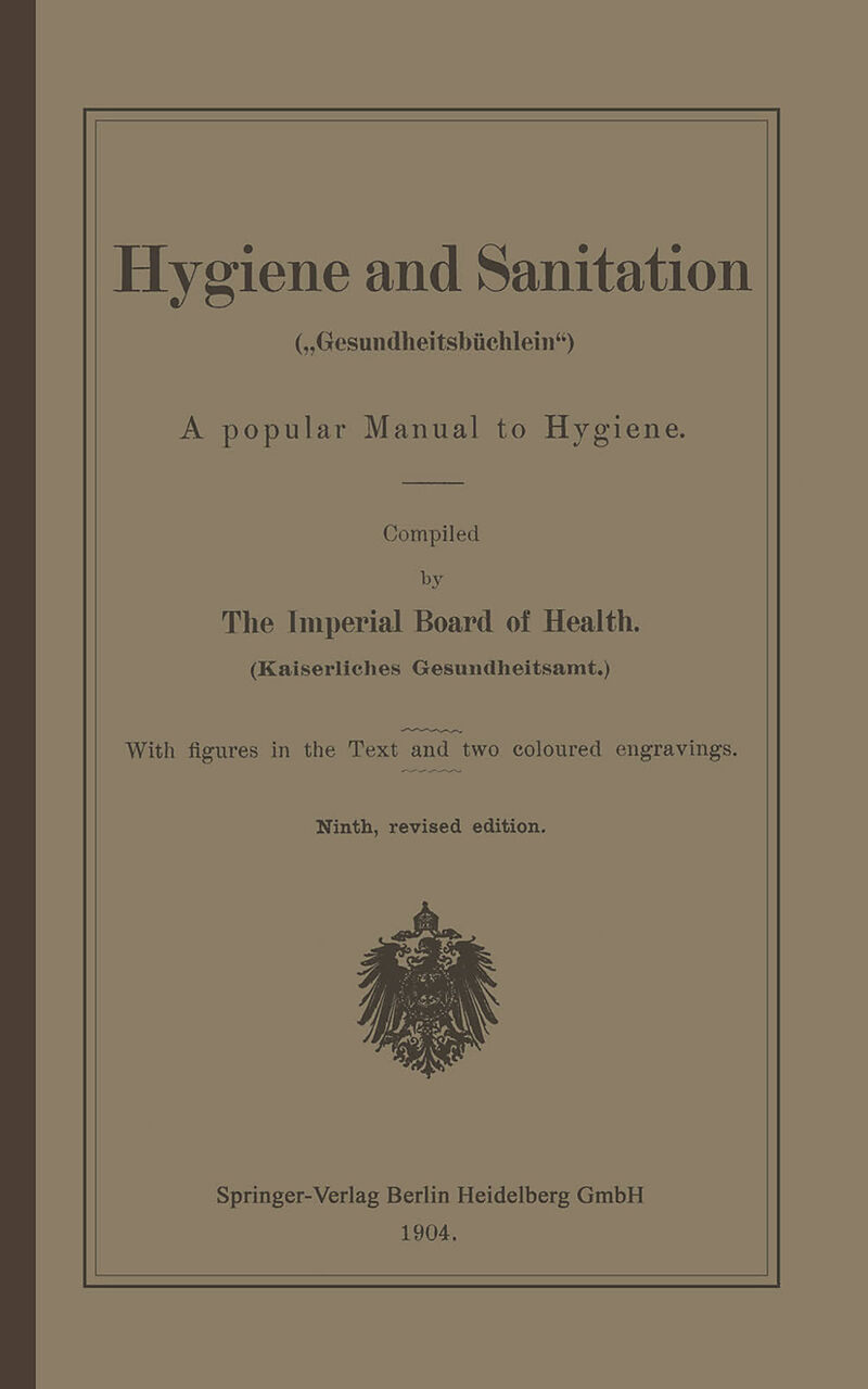 Hygiene and Sanitation (Gesundheitsbüchlein)