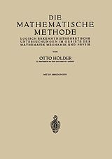 E-Book (pdf) Die Mathematische Methode von Otto Hölder