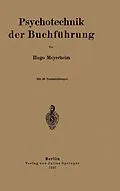 E-Book (pdf) Psychotechnik der Buchführung von Hugo Meyerheim